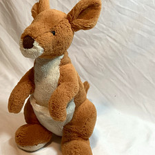Jellycat Kangaroo Plush Stuffed Animal Brown/Cream Small 6-14 in K3K 2008