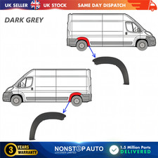 2X Wheel Arch Trim Moulding Rear Left and Right For PEUGEOT Boxer 2006 on 