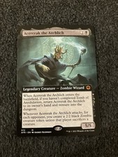 Magic The Gathering MTG - Acererak the Archlich (Extended Art) - AFR
