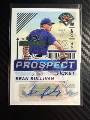 2024 Panini Prospect Edition #21 Sean Sullivan Auto
