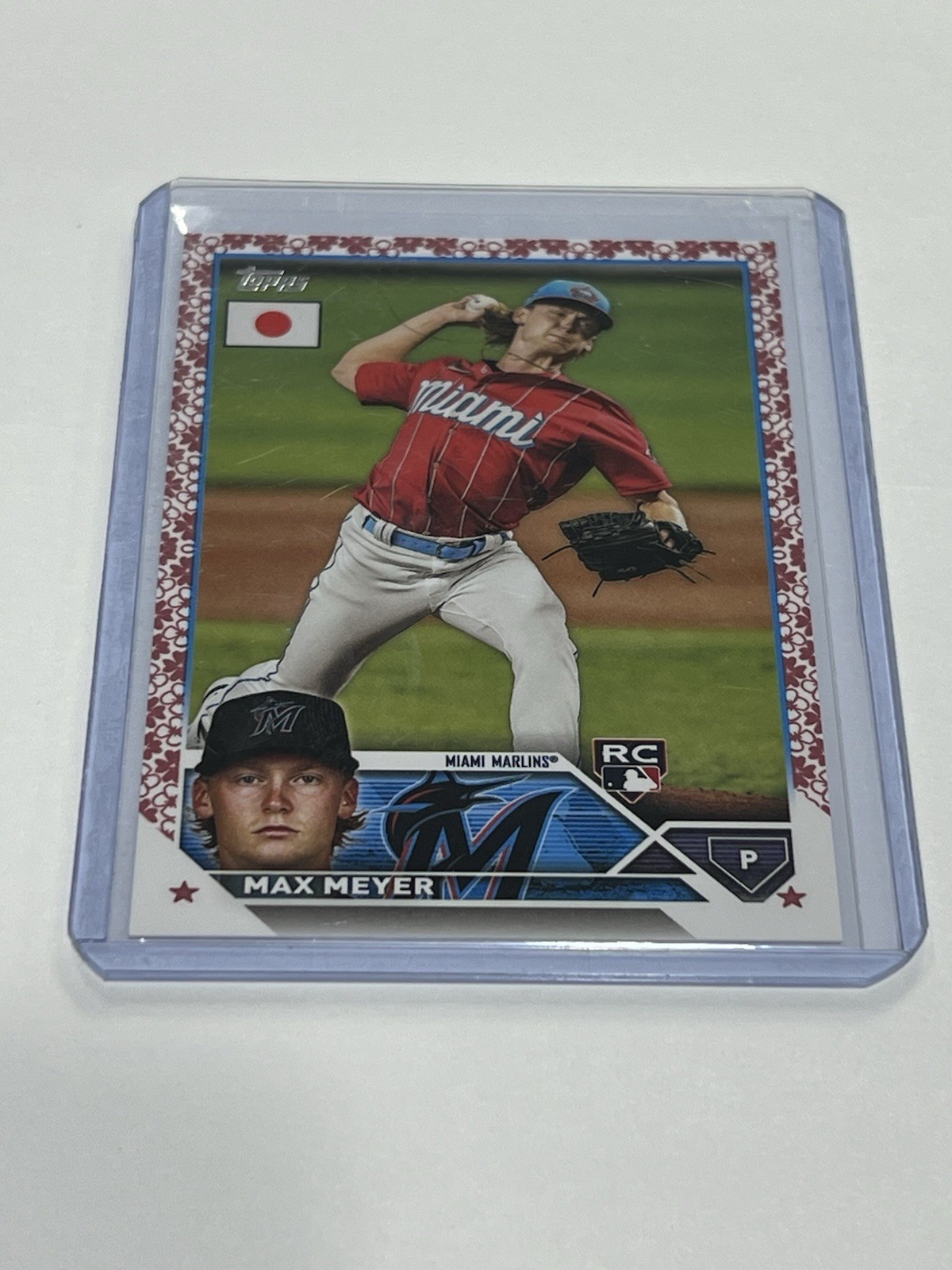 2023 Topps Japan Edition Cherry Blossoms /99 Max Meyer #148 Rookie RC