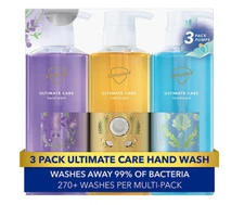 Safeguard Ultimate Care Hand Wash, Variety Pack, 15.5 fl. oz., 3 pk.