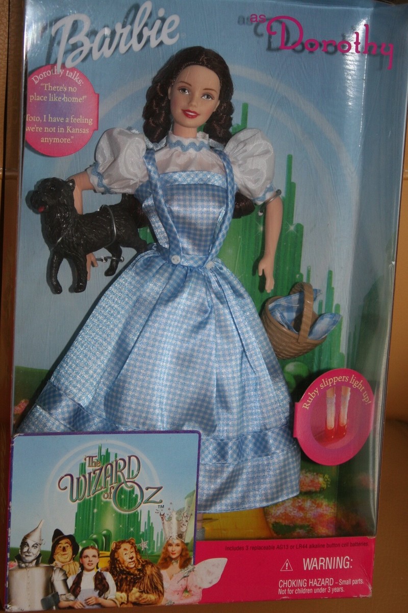 Talks There's No Place Like Home Barbie Doll Dorothy The Wizard Of