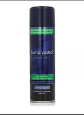 Bump Patrol Sensitive Skin Shave Gel With Aloe Vera 7 oz NEW