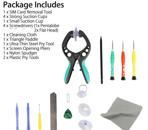 Mobile Cell Phone Screen Opening Repair Tools Kit Screwdriver Set for iPhone 12 - Picture 12 of 12