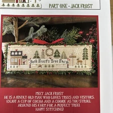 Jack Frost's Tree Farm Part 1 Jack Frost Little House NeedleWorks Cross stitch