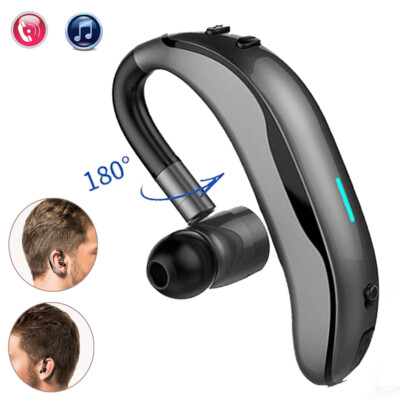 Wireless Bluetooth Earphone Stereo Phone Call Headset Rotating