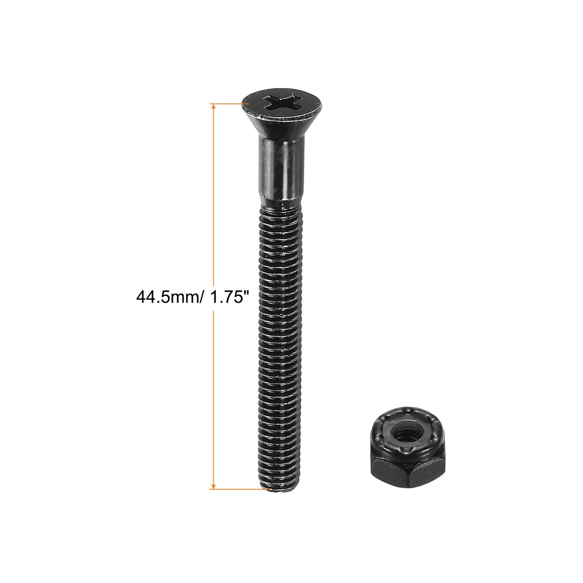 Skateboard Hardware Kit, 1.75
