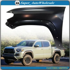 Front Driver/Left Fender For 2016-2021 Toyota Tacoma Primed Steel 5381204120