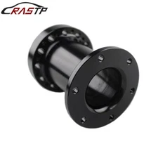 4"101mm Black Durable Car Racing Steering Wheel Hub Spacer Adapter Boss Kit