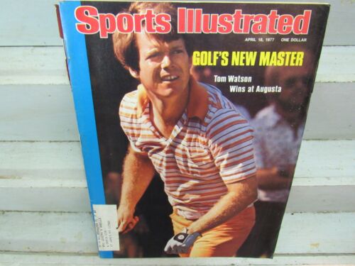 Sports Illustrated GOLF-TOM WATSON 18 avril 1977   - Photo 1 sur 4