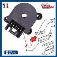 SchaltfläChe Heizung, LüFtung FüR Boxer Ducato Jumper = 647534 1305589080