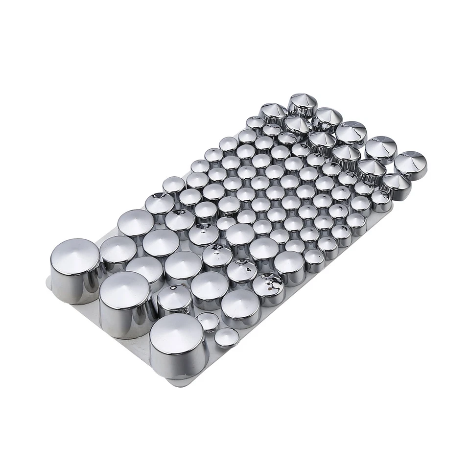 Cubierta de tapa de perno cromado apta para Harley Softail Twin Cam 1984-2006 02 03 Foto 2 de 4