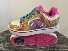 LQQK Girls Heelys Rainbow Youth Skate Shoe Size 3