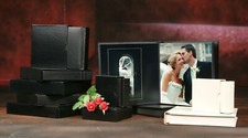 Professional Album 11  X 14  black Self Mount Wedding,engagement,40Photos-Destiny