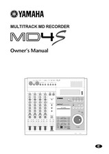 Bedienungsanleitung-Operating Istruzioni per Yamaha MD-4 S