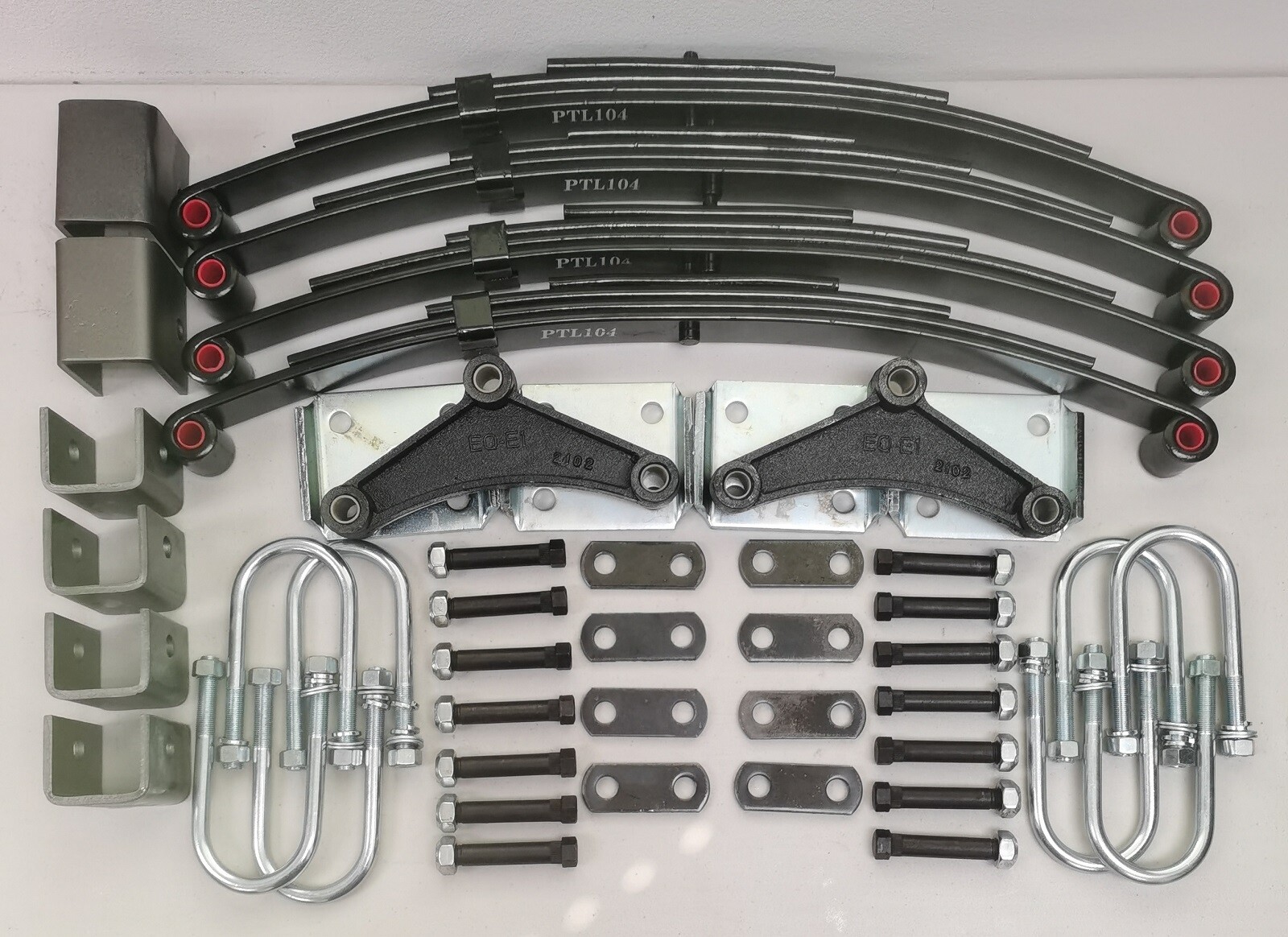 7000 Trailer 4 leaf springs 3500 lb axle kit tandem 1750 lb each Hangers u-bolts