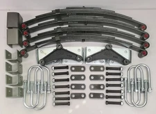 trailer leaf spring and replace kit 7k 7,000lbs tandem (4) 1750lb springs