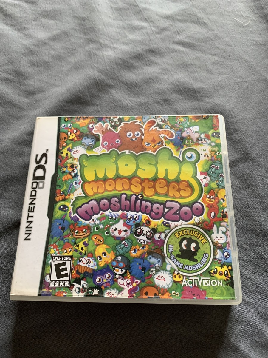 Nintendo DS game Moshi monsters Moshling zoo | eBay UK