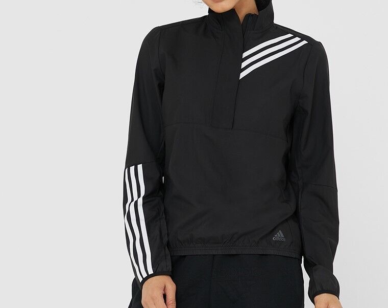 Adidas Performance Women's RUN IT 3-STRIPES ANORAK Lite Jacket Size Small  ED9320 | eBay
