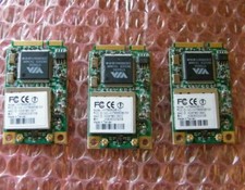 1 x Pre-Used Mini-PCI Express VIA VNT6656GEV00 802.11b/g Wifi wireless LAN card