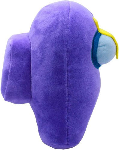 Among Us Plush Purple DUM Crewmate 7" Series 3 Innersloth Toikido Just Toys NWT - Picture 4 of 9