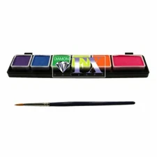 Diamond FX Mini Neon 6 Color Face & Body Paint Palette