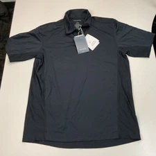 Propper Men’s Short Sleeve Summer Weight Polo, Navy Medium