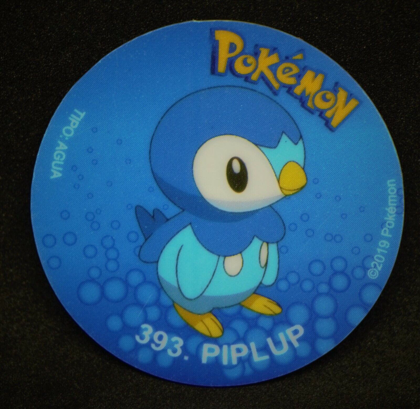 TAZO POKEMON DKV #489 PHIONE 2019 Sinnoh PERU South America Pogs