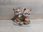 Vintage Homco Figurine Raccoons In Love Porcelain Figure Home Decor