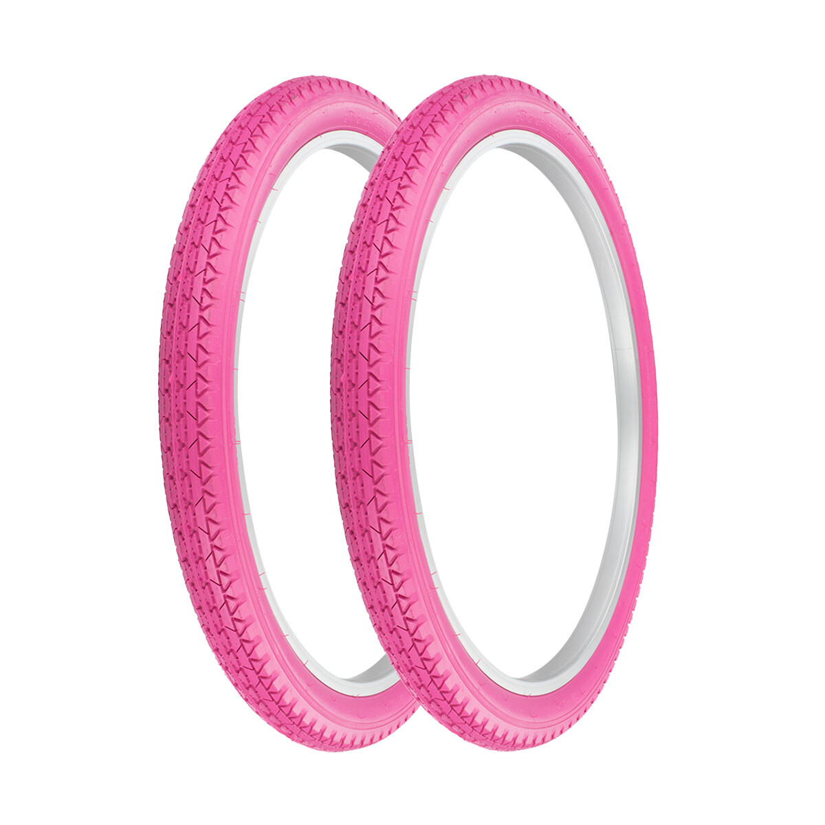 PRO+ TIRES 24 x 2.125 PINK P-123A PAIR (2 PCS)