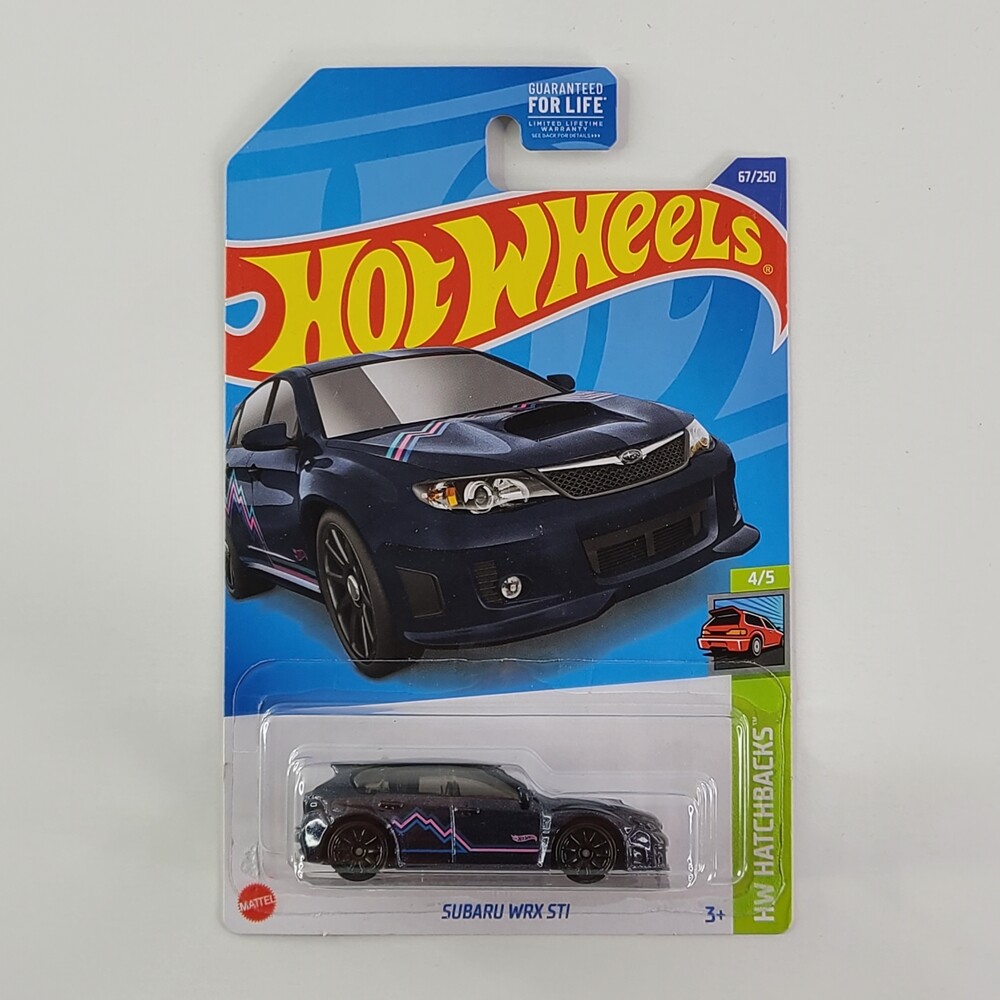 Hot Wheels - Subaru WRX STI (Metalflake Dark Blue) | eBay