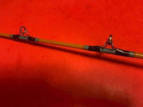 VINTAGE GOLDEN SABRE STROKER 6 FOOT 6 INCH 20 TO 60 POUND RATED BOAT FISHING ROD - Picture 8 of 20