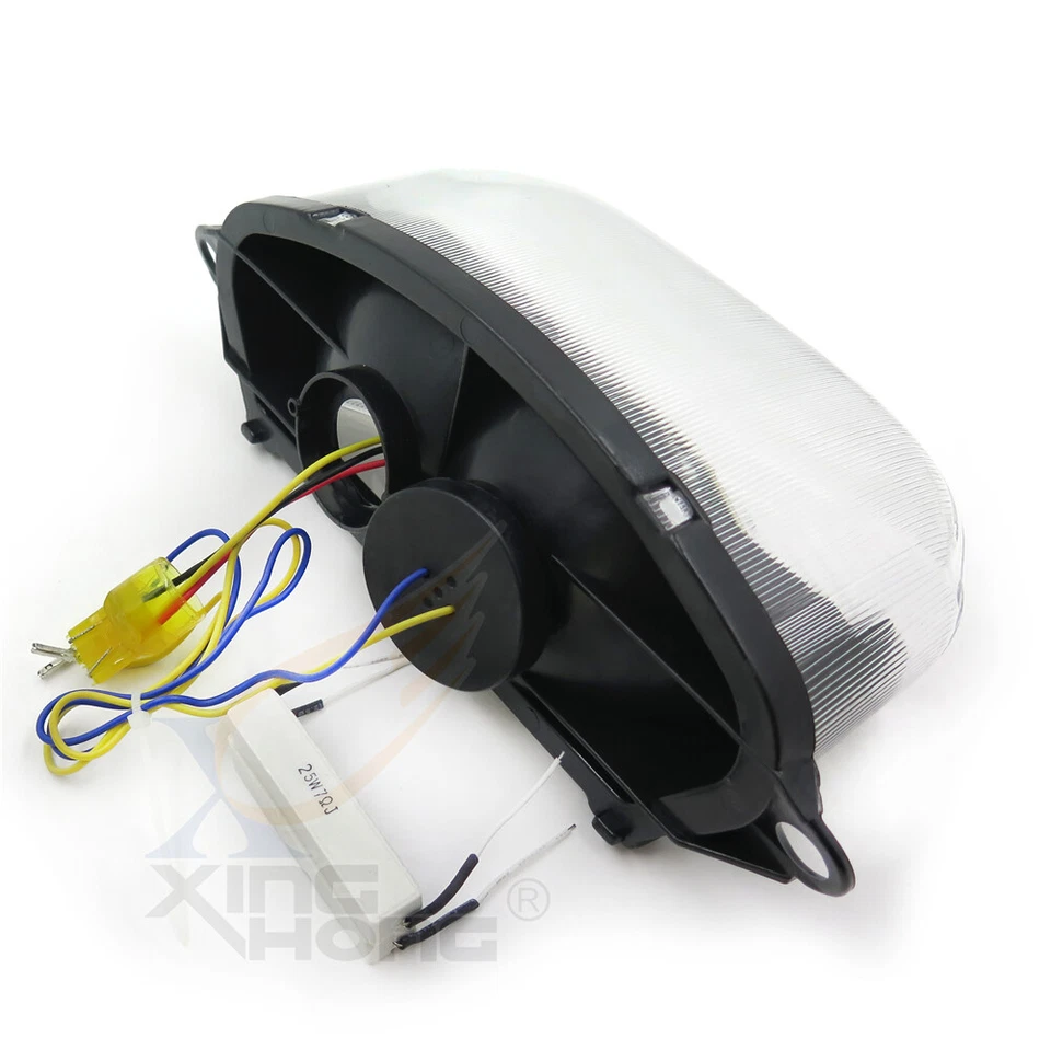 Luz de freno de luz trasera transparente para Honda Super Hawk 1998-2005 / VTR1000 / VTR1000F Foto 3 de 4