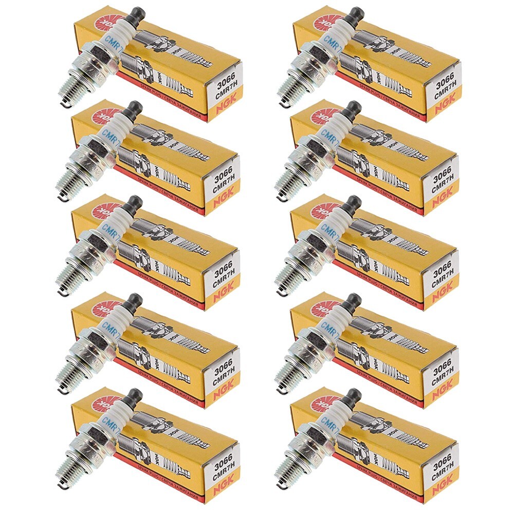 Genuine NGK CMR7H 3066 Standard Spark Plug - 10 PACK