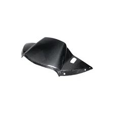 Black Carbon Fiber Fairing Windshield Duct for Harley Touring Road Glide