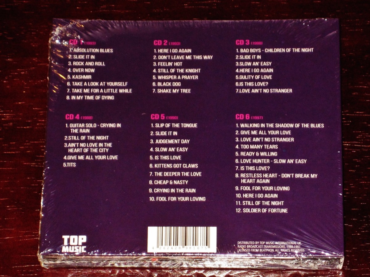 洋楽 radio CD Whitesnake: Live Rarities - Radio Broadcast Recordings 1988-1997 6