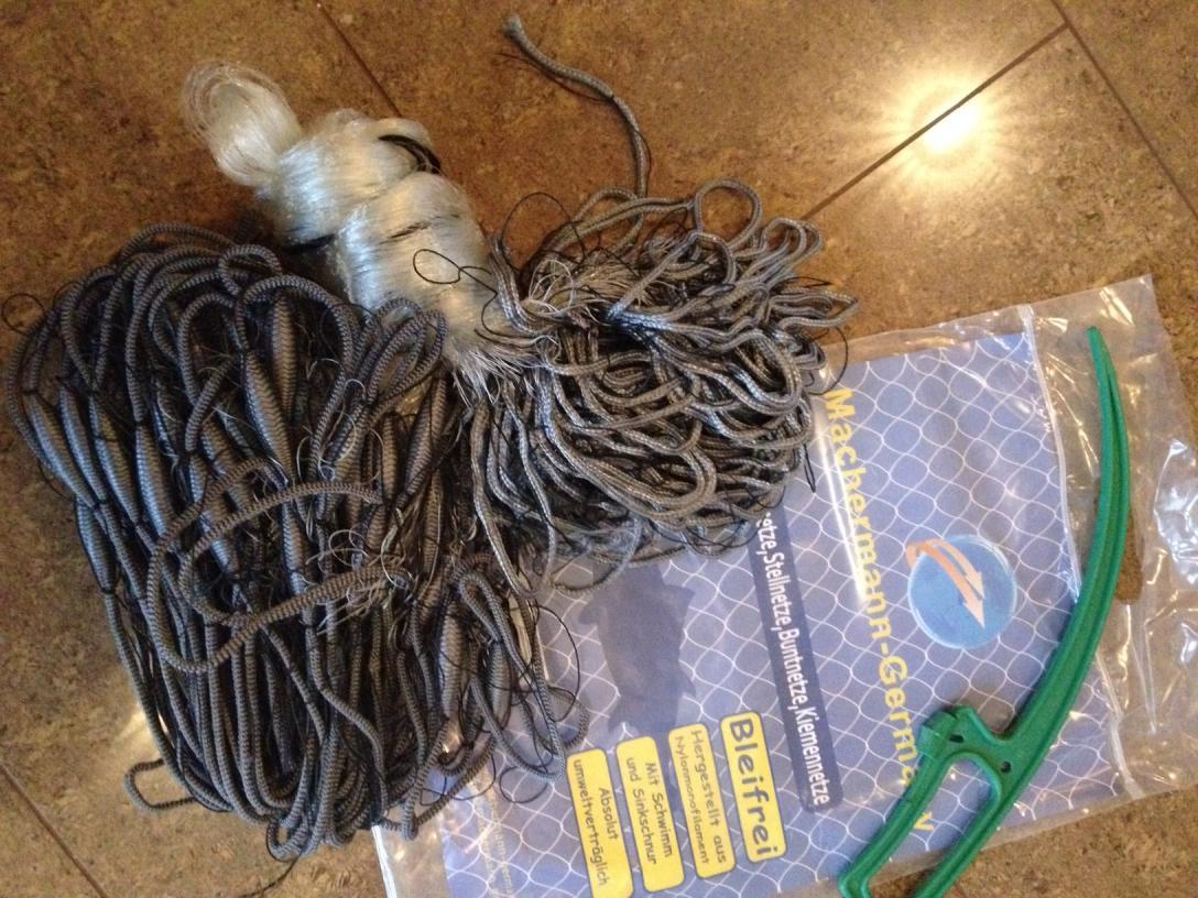 Rete Da Pesca Finlandia 3 Pareti 1,8x15 M Maglia 50 Mm &ndash; Machermann &ndash; Prezzo Imbattibile