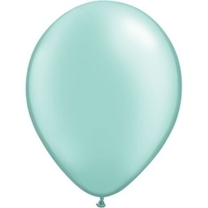 100 Pearl Mint Green 12 Birthday Party Baby Shower Wedding Latex