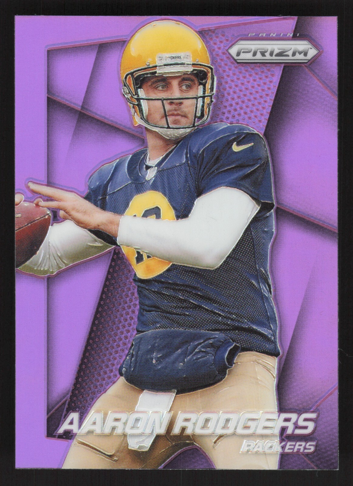 2014 Panini Prizm Purple Prizms Aaron Rodgers #67 - Green Bay Packers