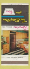 Matchbook Cover - Revco Kitchens Deerfield MI 30 Strike