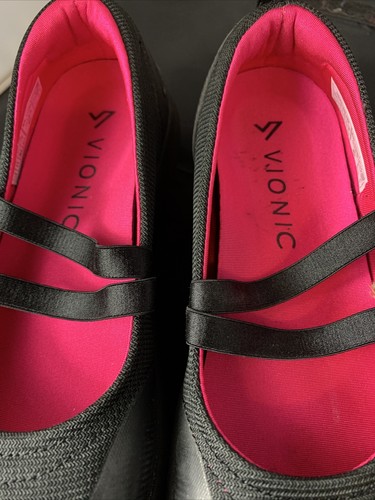Vionic Womens Agile Opal Mary Jane Slip On Shoes Size 7.5 Black Comfort Sneakers - Picture 7 of 10