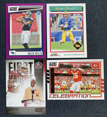 BUY 4, GET 3!   2022 Panini SCORE Inserts & Color    (+New 06/10) You Pick!