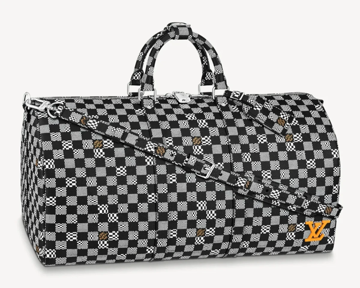 Lv damier cheap duffle bag