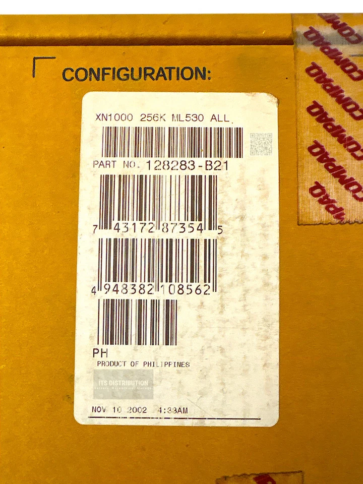 128283-B21 I New HP Intel Pentium III Xeon 1GHz 133MHz FSB 256KB L2 Slot 2 CPU - Image 2 of 4