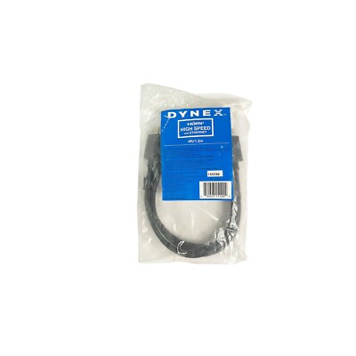 Dynex Direct High Speed HDMI Cable cord 6  feet (DXSF116)- Black NEW USA
