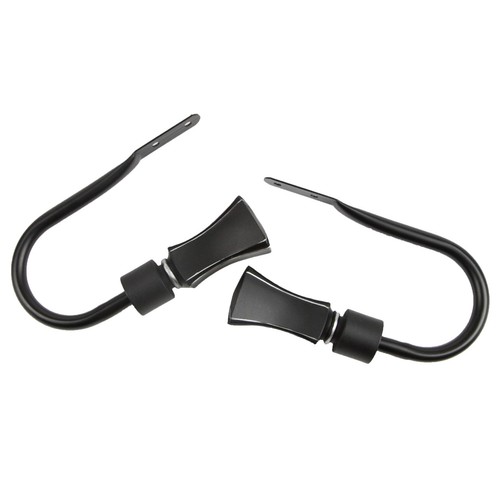 Pillar Curtain Holdback Drapery Tieback Hooks (Set of 2) - 3 colors - Picture 3 of 9