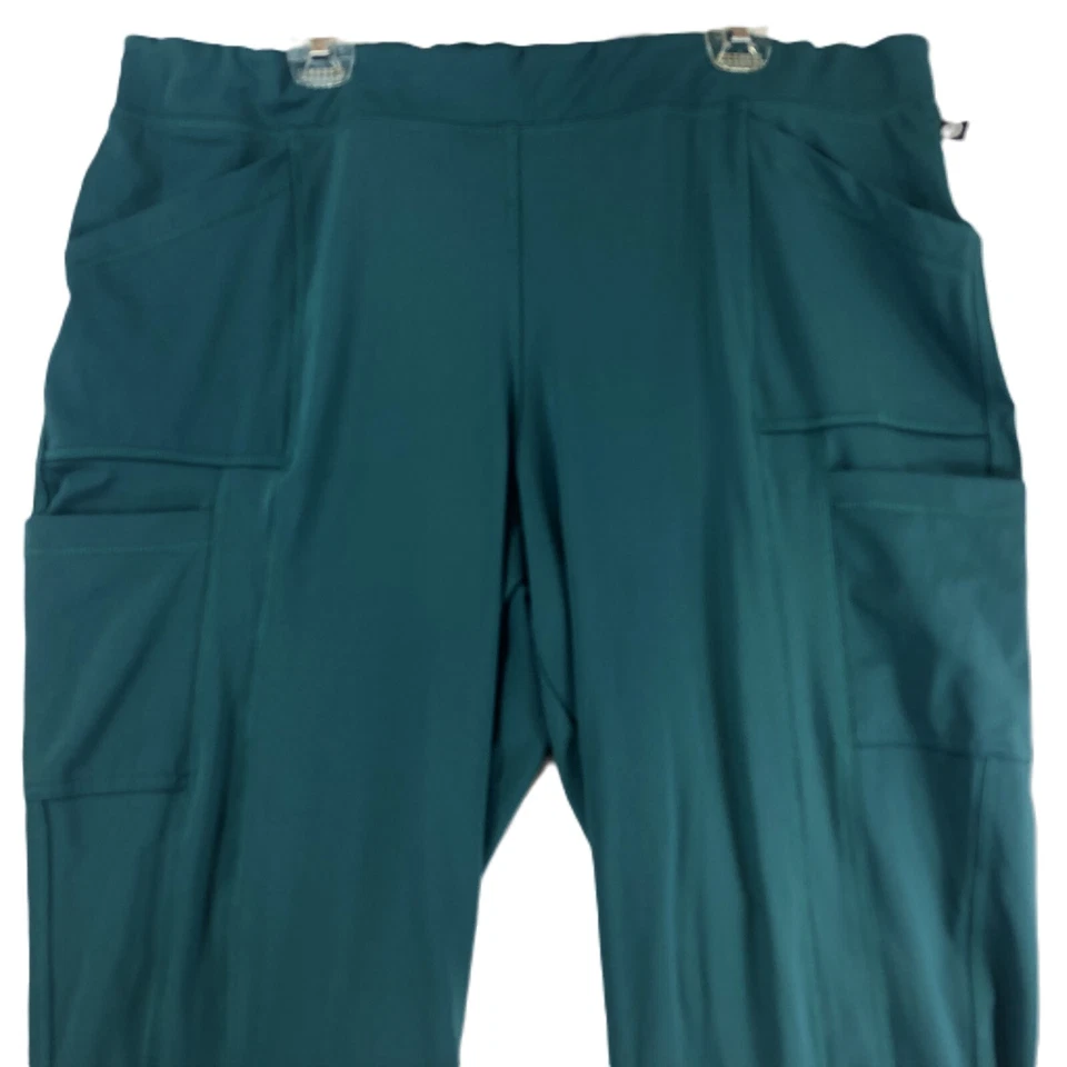 Pantalones de enfermera Urbane Impulse para mujer 3XL verde ajuste contemporáneo 360* elásticos informales Foto 4 de 4