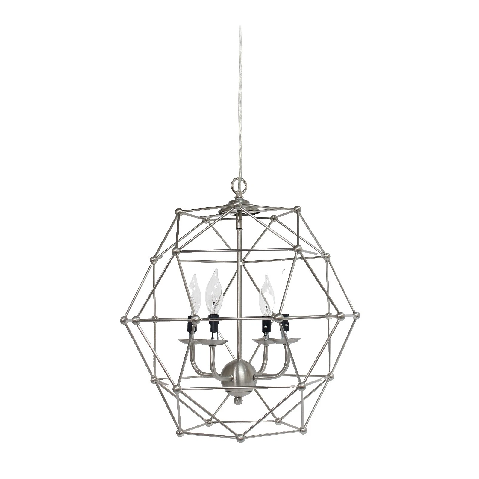 Nickel Modern Chandeliers & Ceiling Fixtures