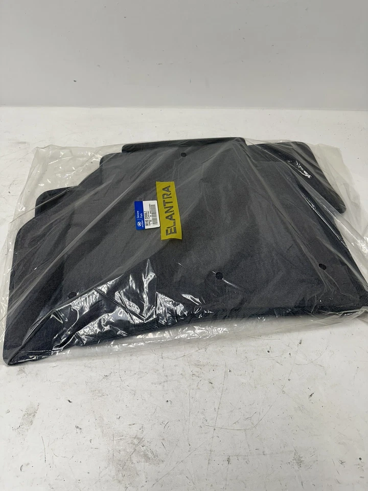 2001 2002 2003 2004 2005 Hyundai Elantra OEM серый серый напольный коврик комплект 08140-2D030 - Изображение 4 из 4